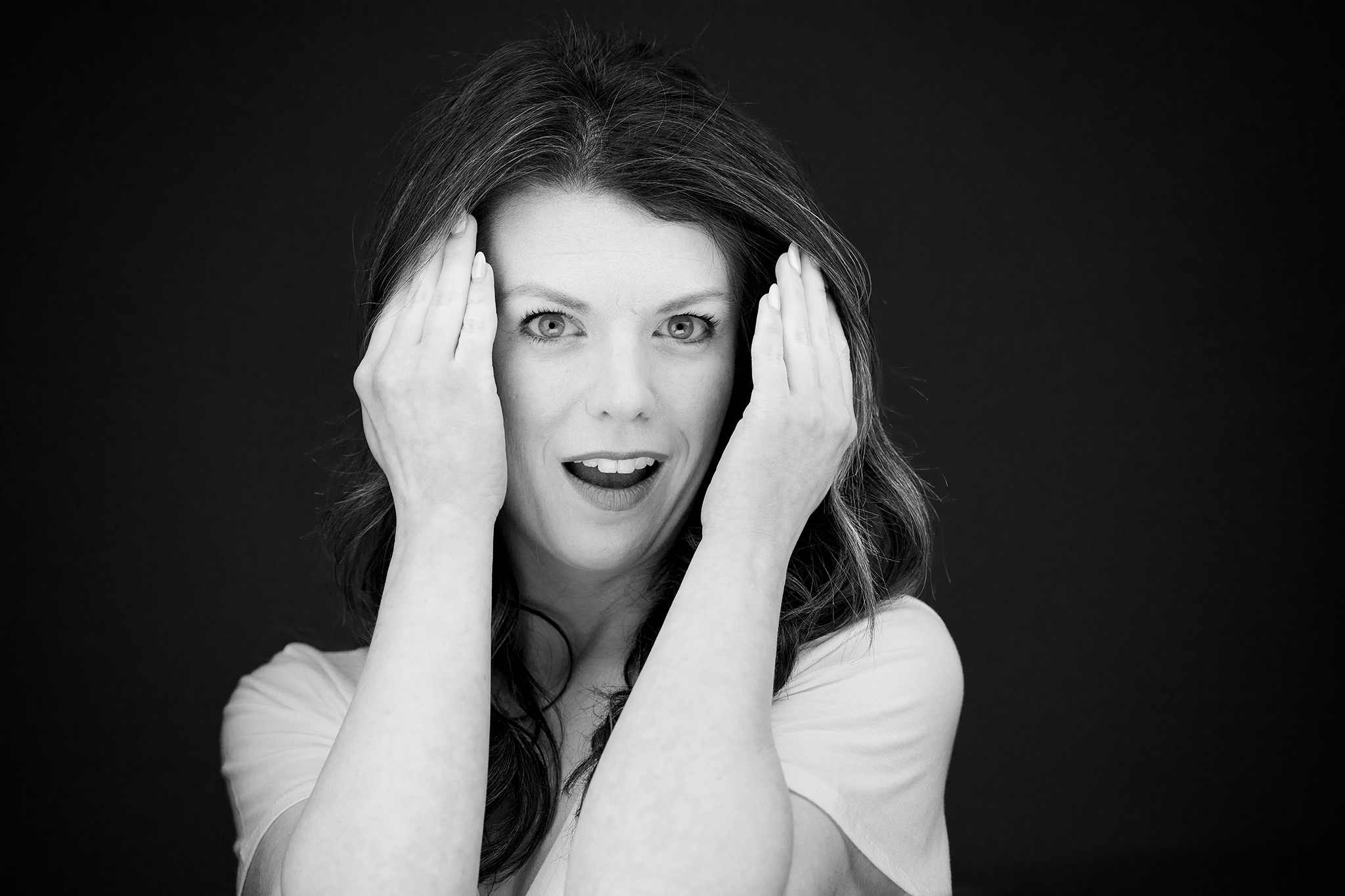 Expressive professional portrait demonstrating headshot coaching