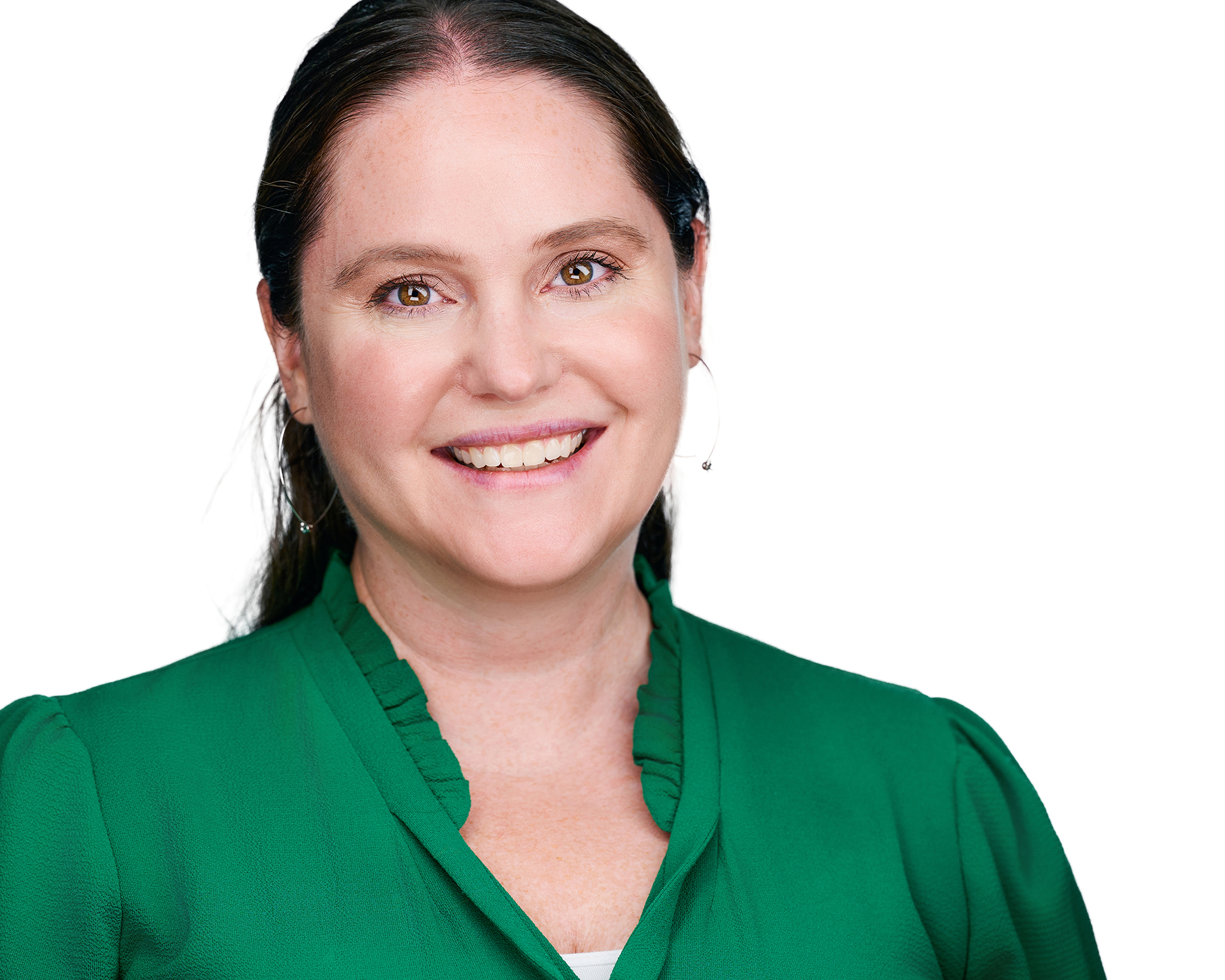 Confident professional business headshot photographed in St. Louis